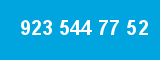 923 544 77 52 923 544 77 52